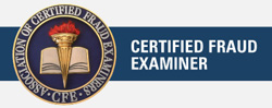 image of certified fraud examiner logo