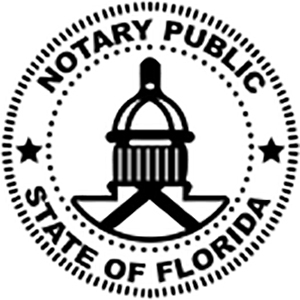 image of notary public state of florida logo